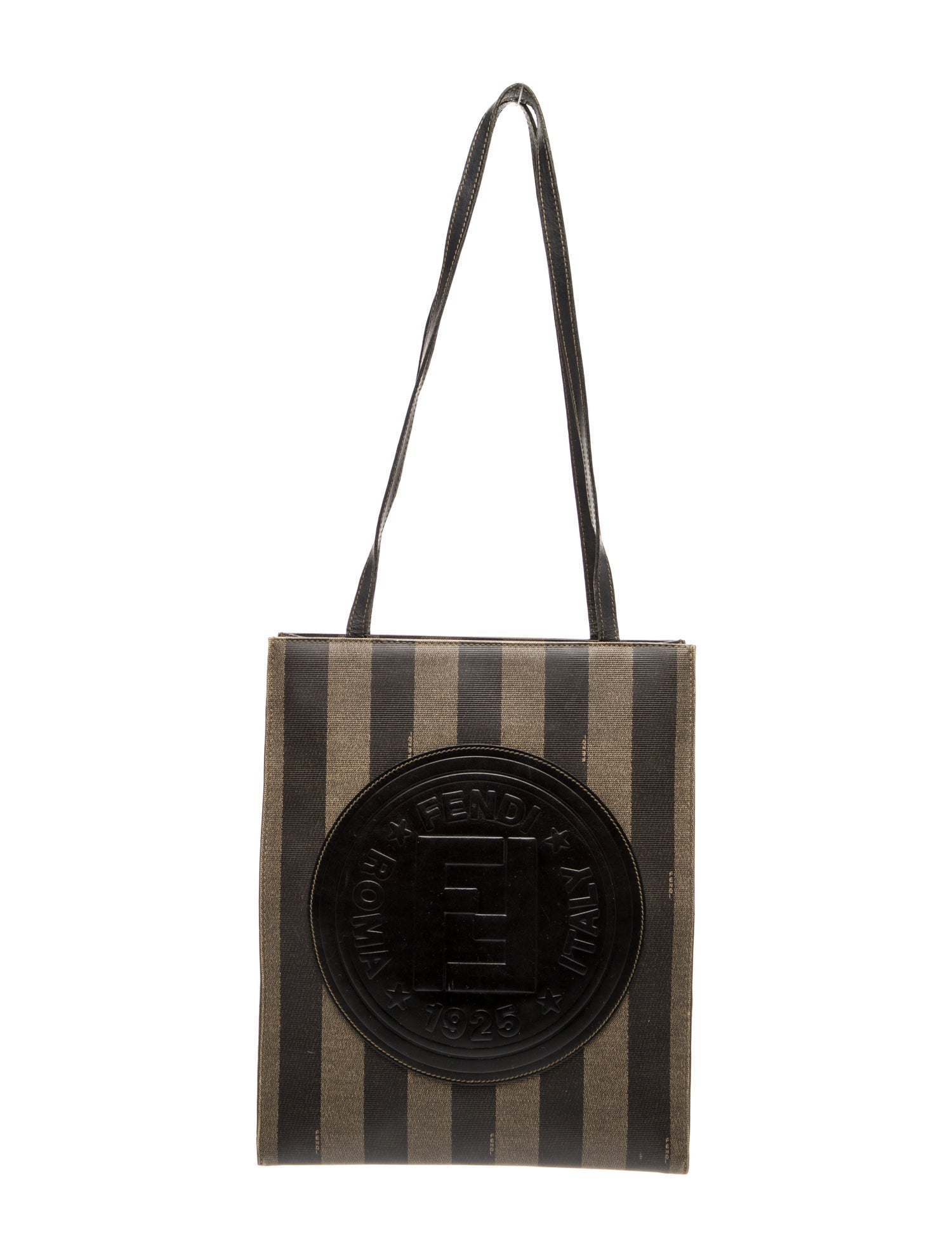 Fendi Pequin Shoulder Bag