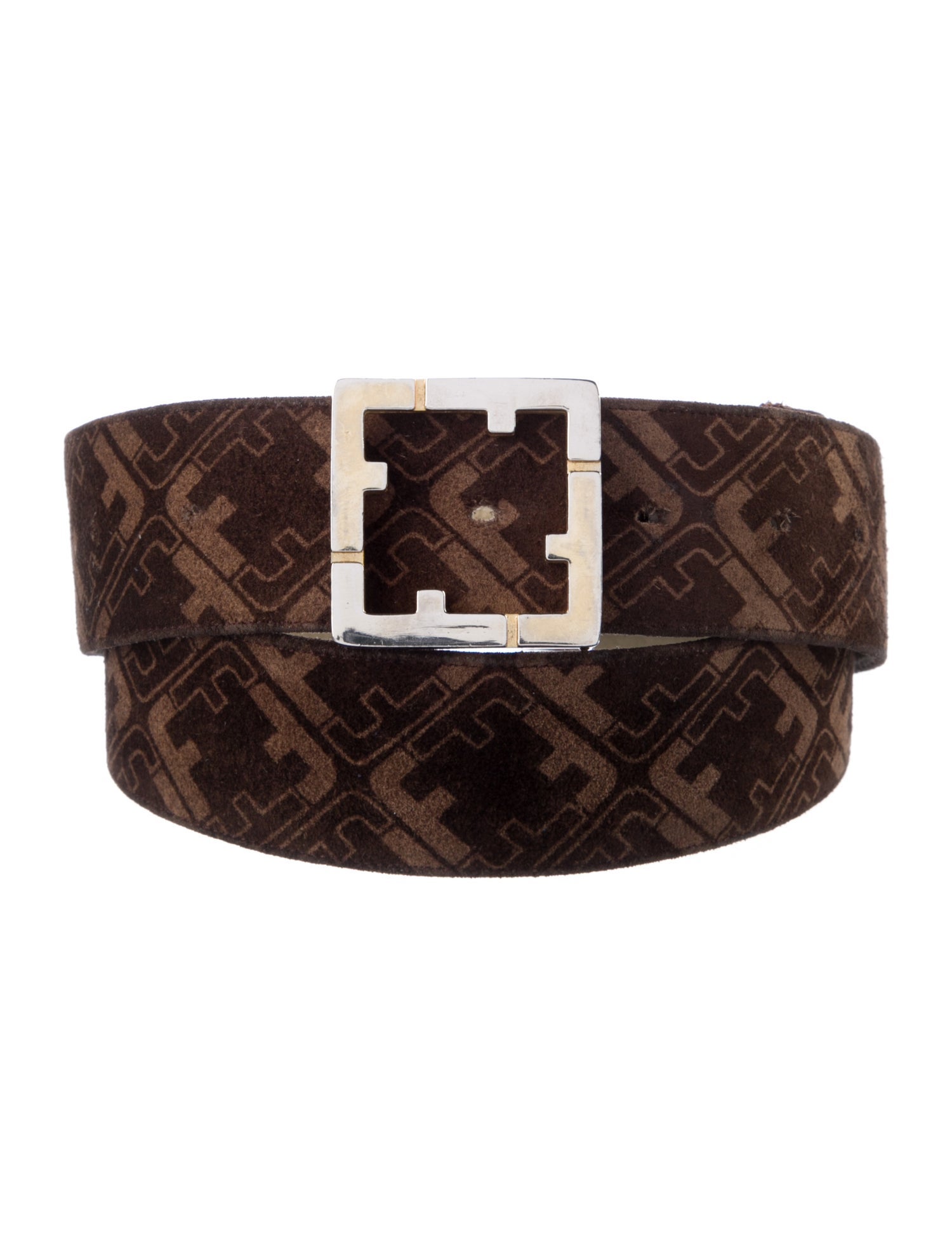 Salvatore Ferragamo Suede Belt