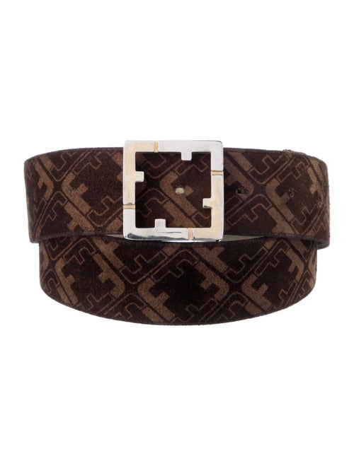 Salvatore Ferragamo Suede Belt