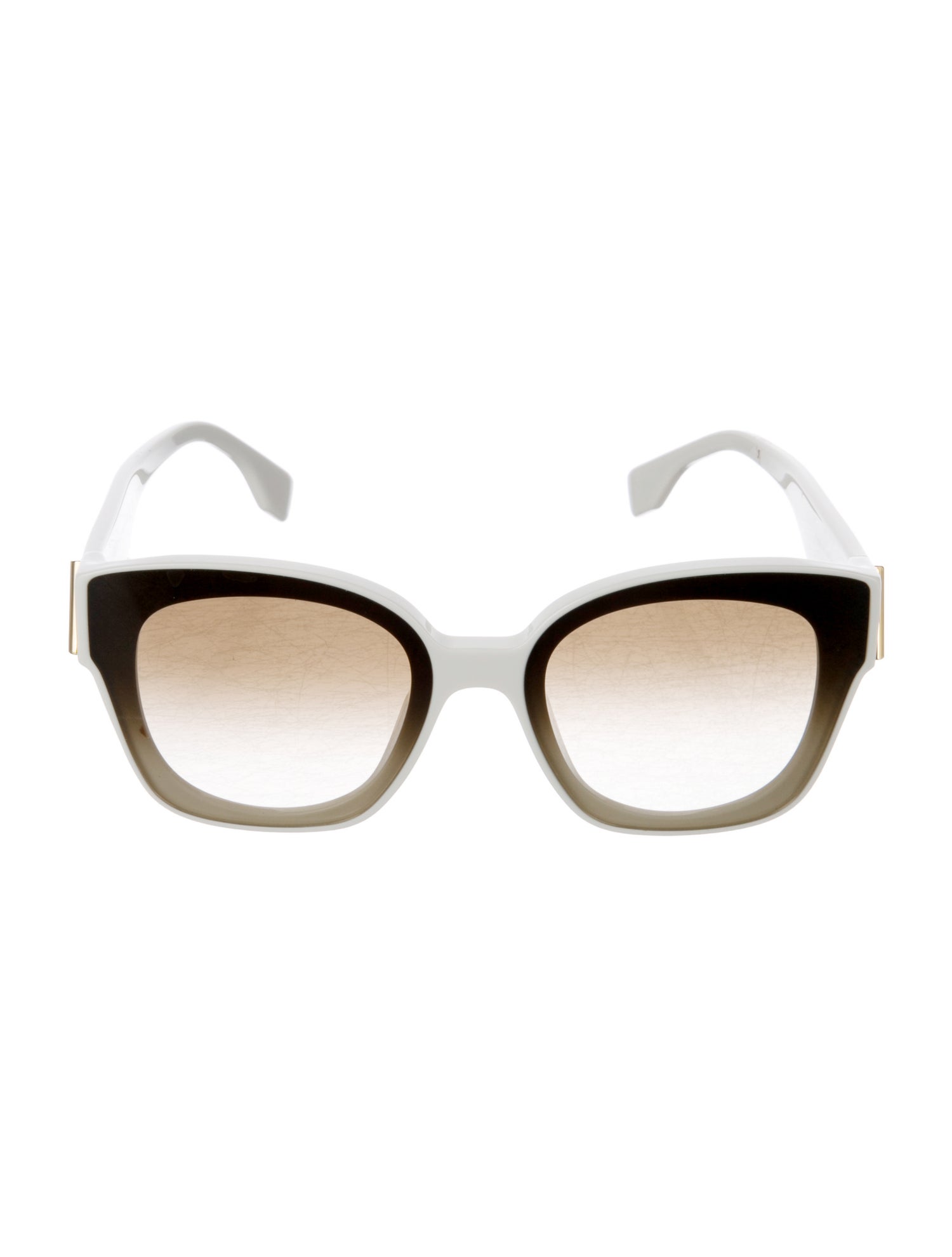 Fendi Spike Accents Oversize Sunglasses