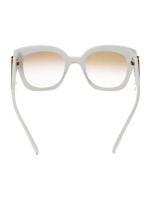 Fendi Spike Accents Oversize Sunglasses