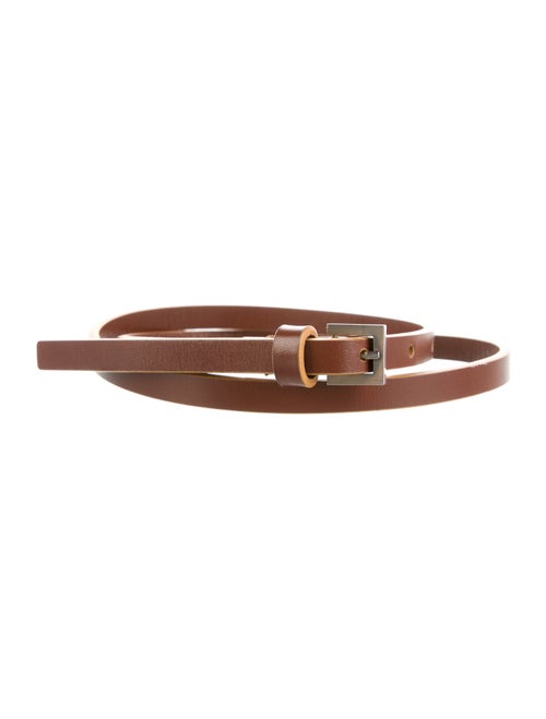Fendi Skinny Leather Belt