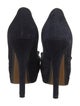 Fendi Suede Bow Accents Pumps