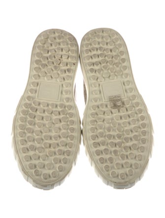 Fendi Canvas Printed Sneakers