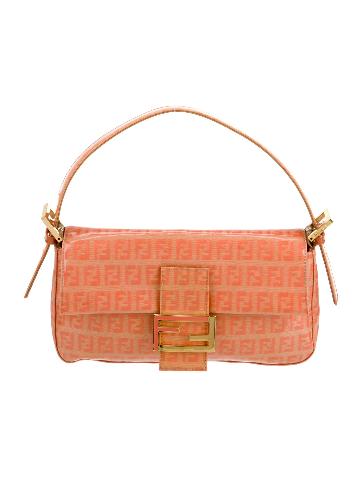 Fendi Zucchino FF Baguette Vintage