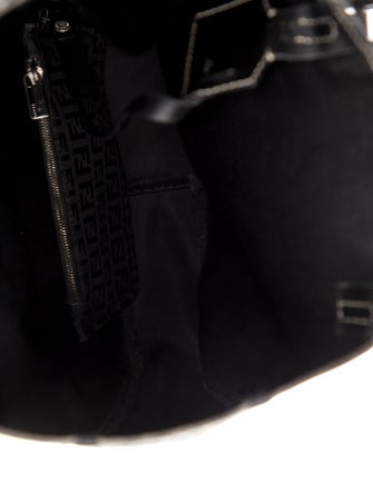 Fendi Zucchino FF Top Handle Bag