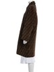 Fendi Fur Printed Coat