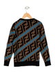 Fendi Fendi Boys' Monogram Knit Sweater