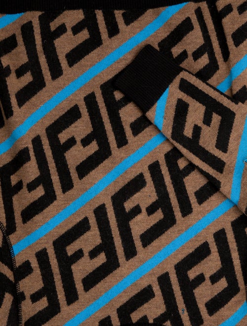 Fendi Fendi Boys' Monogram Knit Sweater