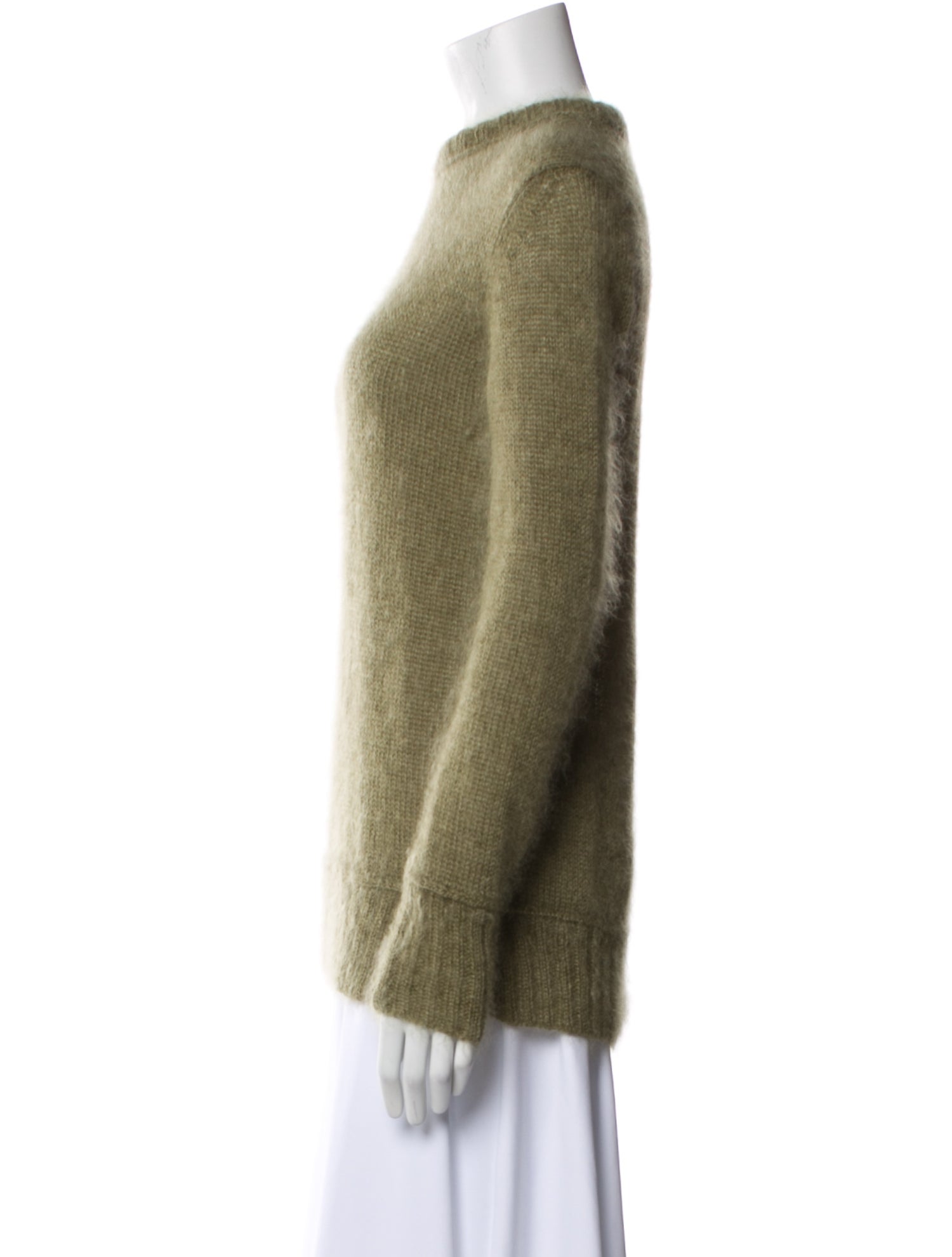 Fendi Mohair Crew Neck Sweater
