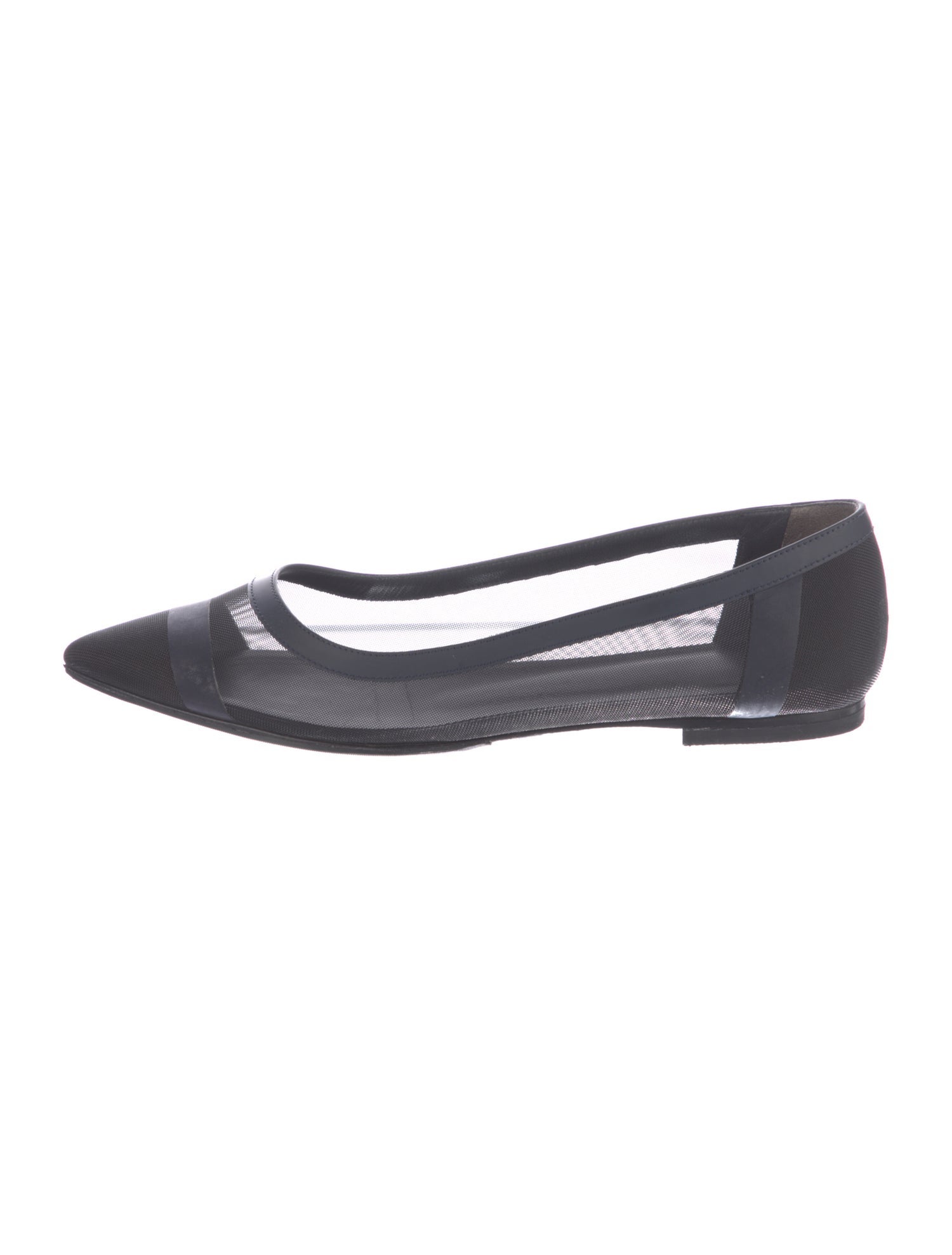 Fendi Mesh Ballet Flats