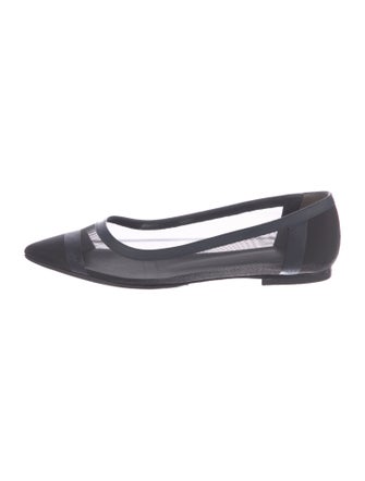 Fendi Mesh Ballet Flats
