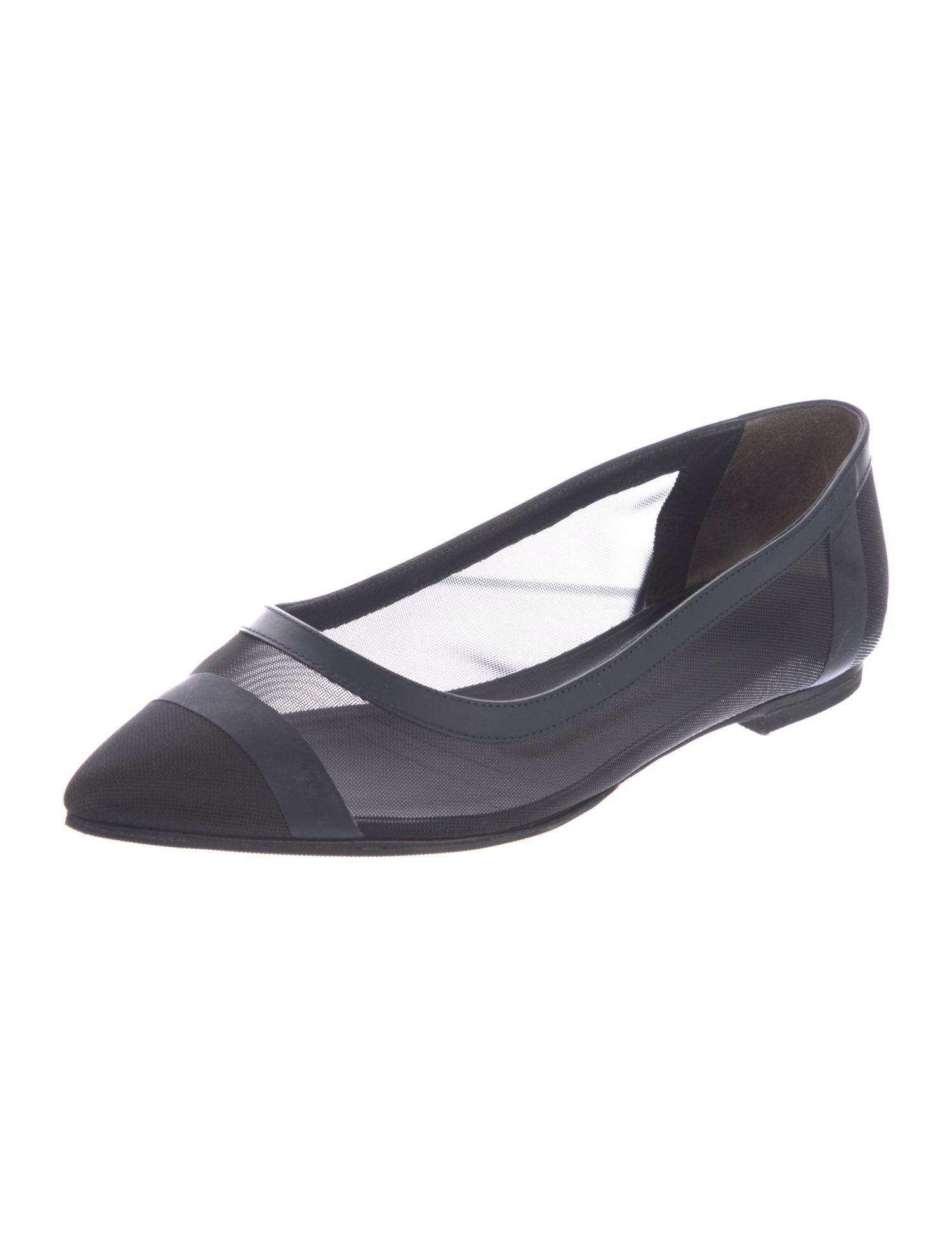 Fendi Mesh Ballet Flats