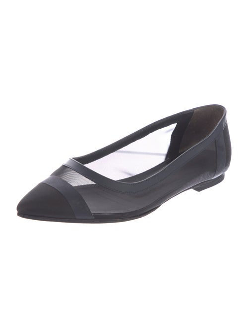Fendi Mesh Ballet Flats