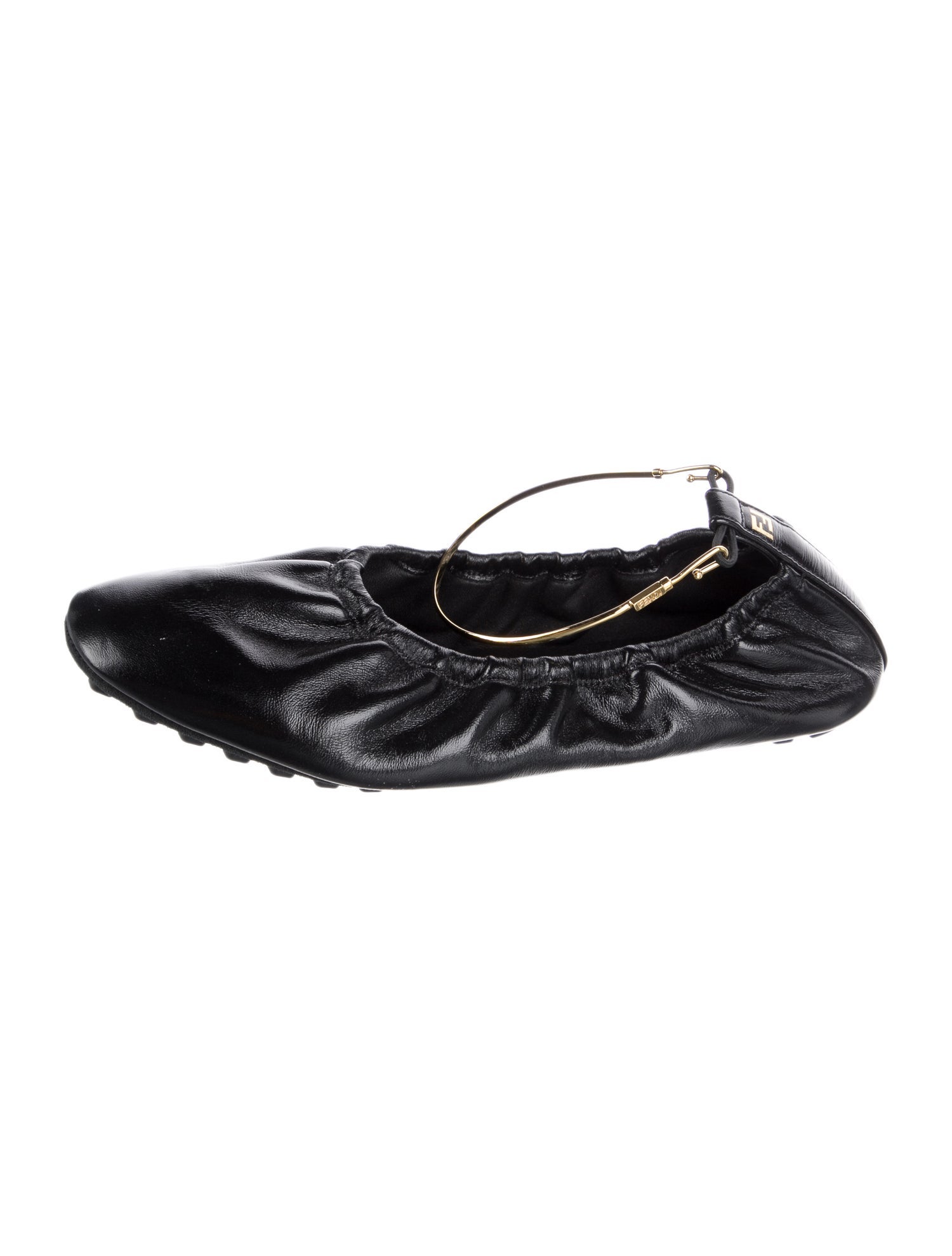 Fendi Leather Ballet Flats
