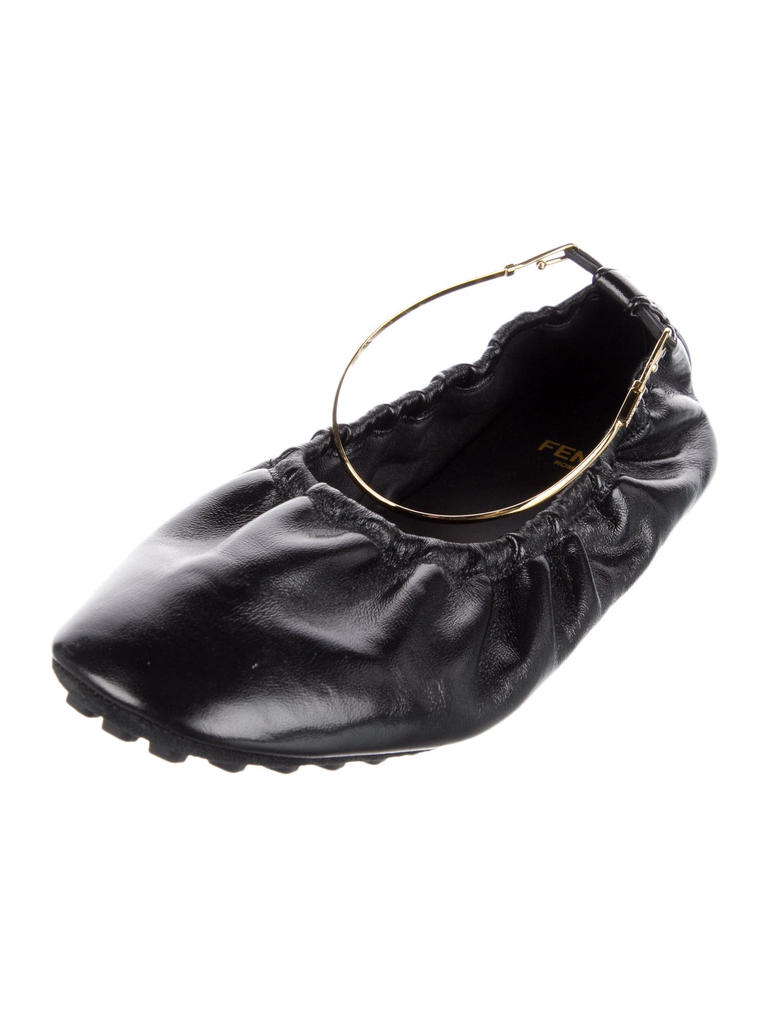 Fendi Leather Ballet Flats