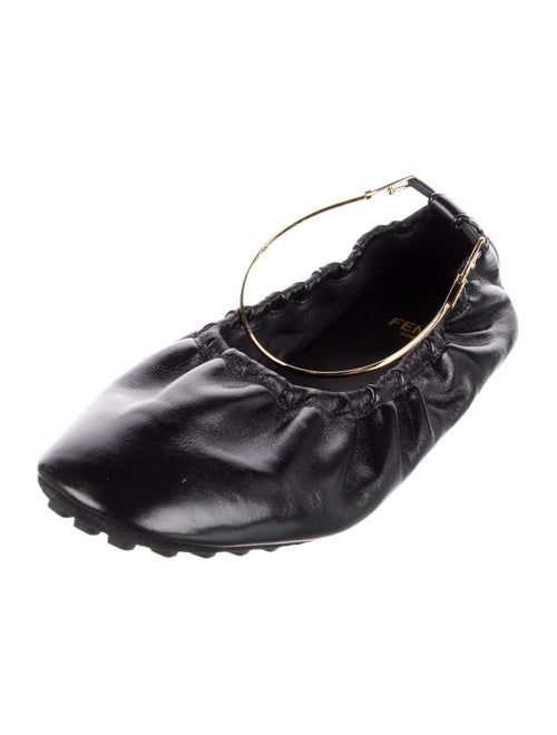Fendi Leather Ballet Flats