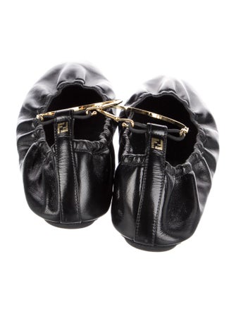 Fendi Leather Ballet Flats