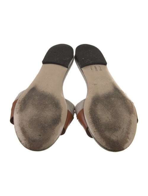 Fendi Canvas Printed Slides