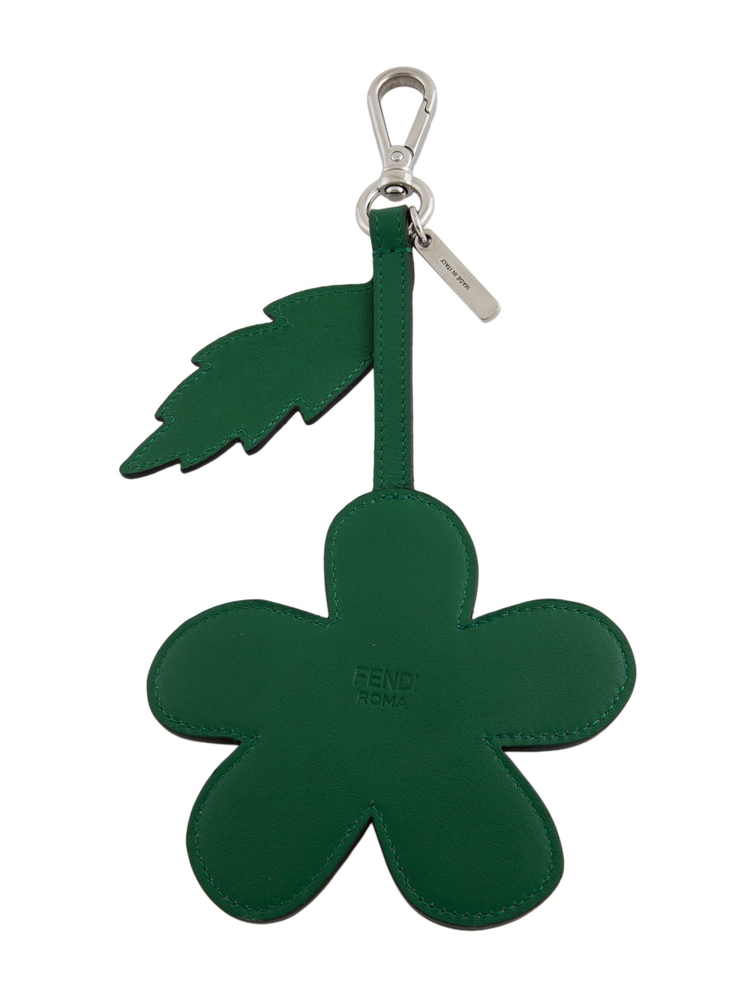 Fendi Women's Leather Keychain