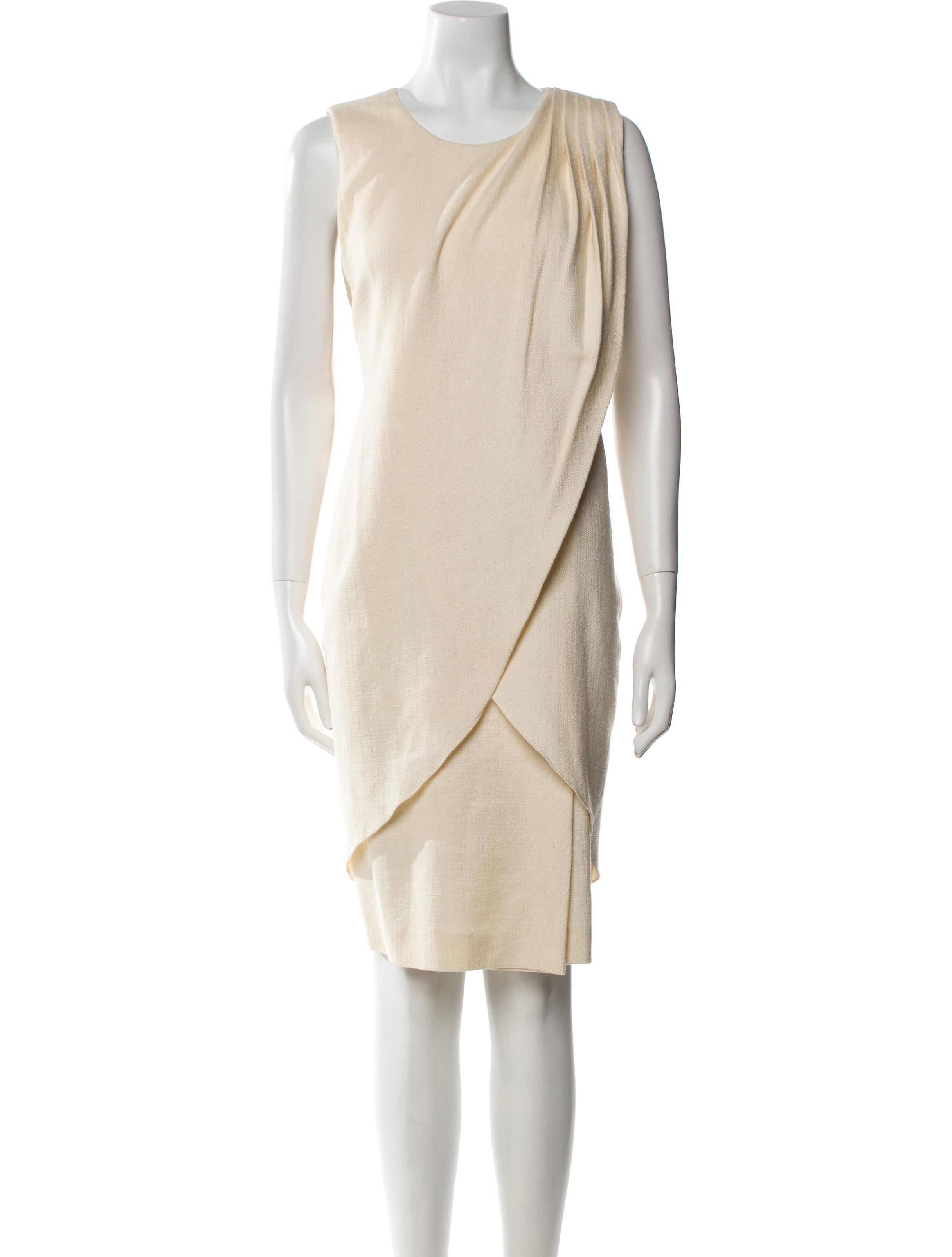 Fendi Wool Knee-Length Dress