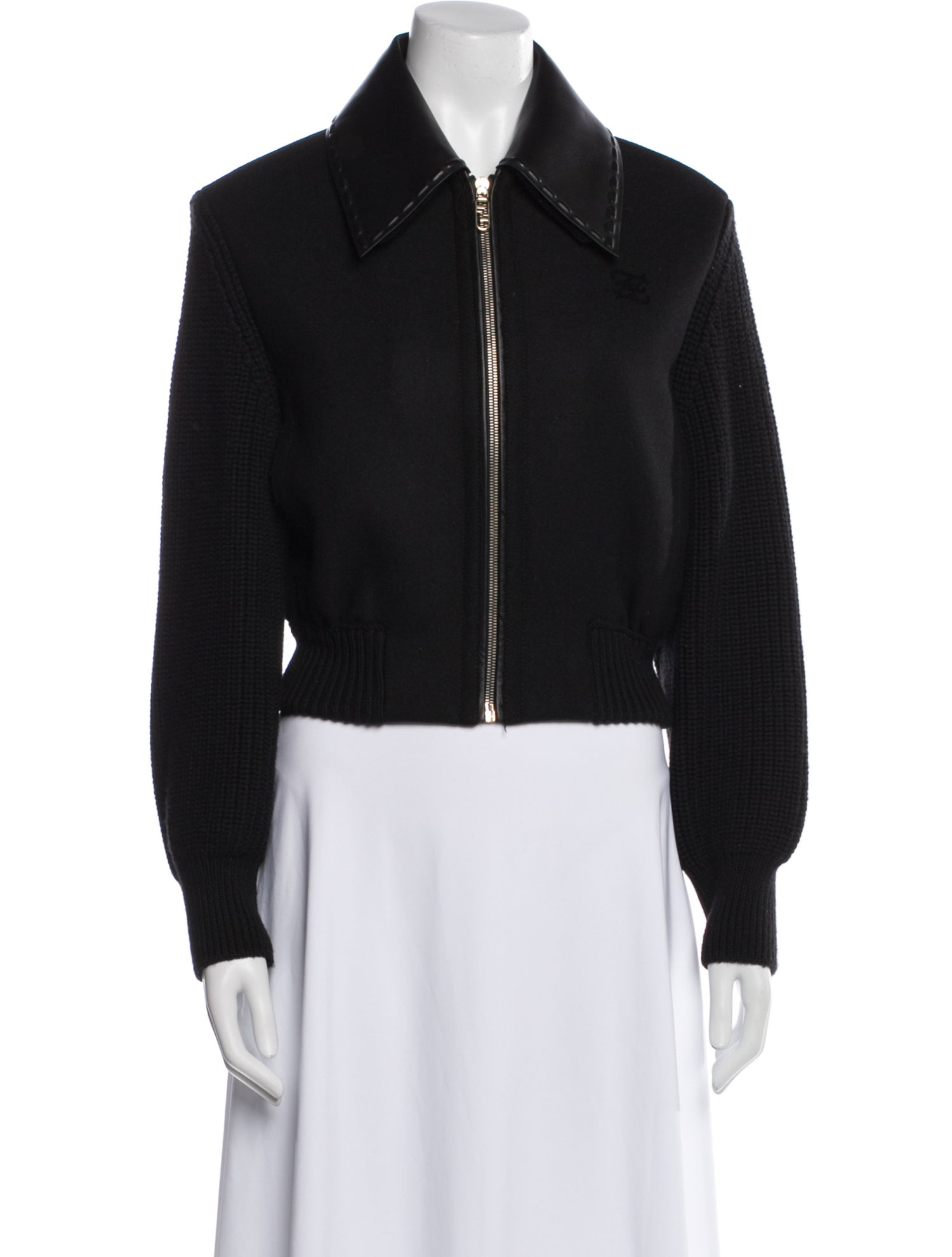 Fendi Virgin Wool Evening Jacket