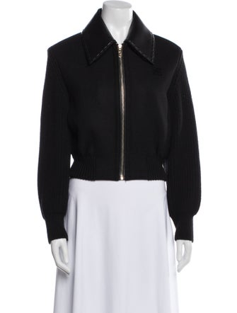 Fendi Virgin Wool Evening Jacket