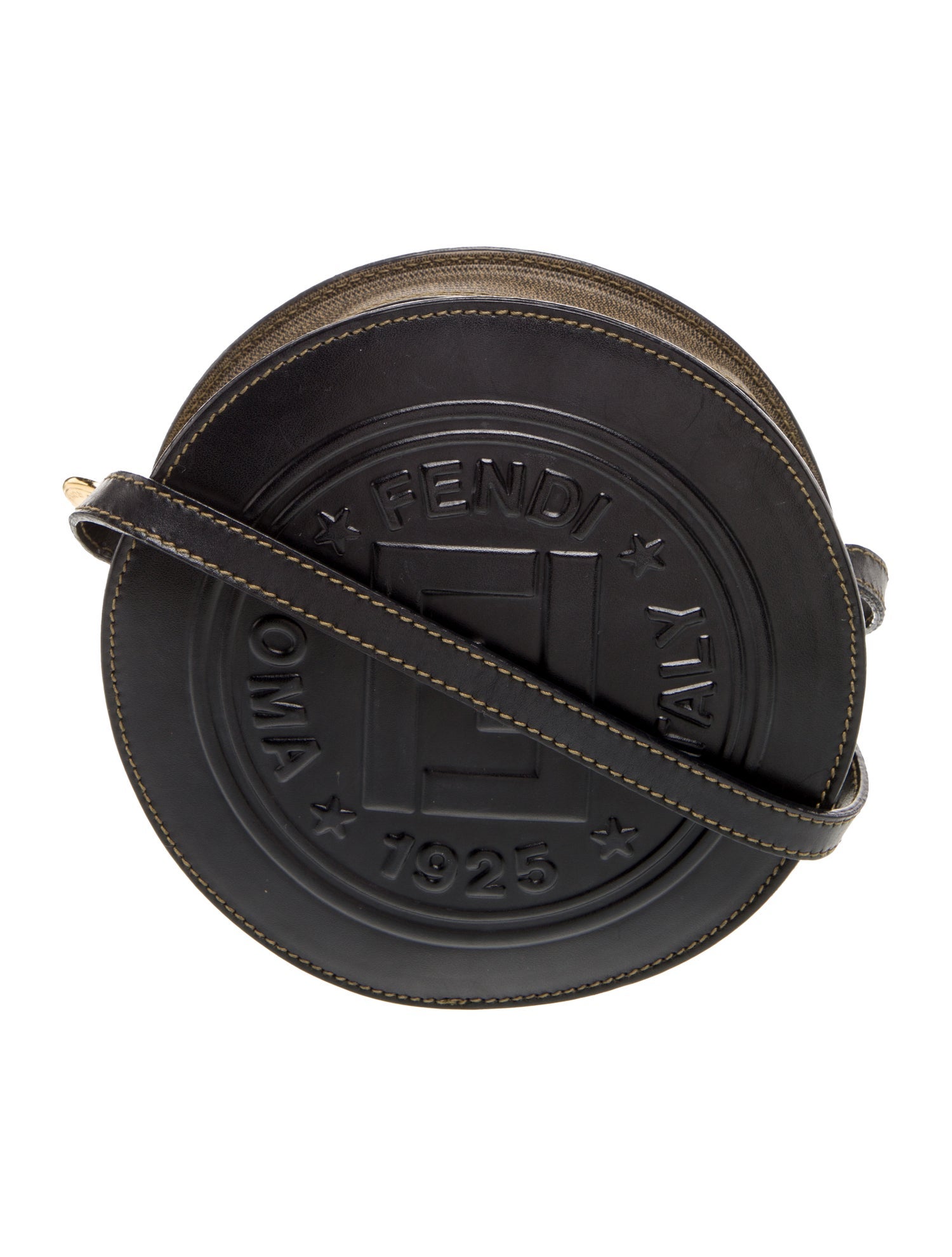 Fendi Leather Crossbody Bag Vintage