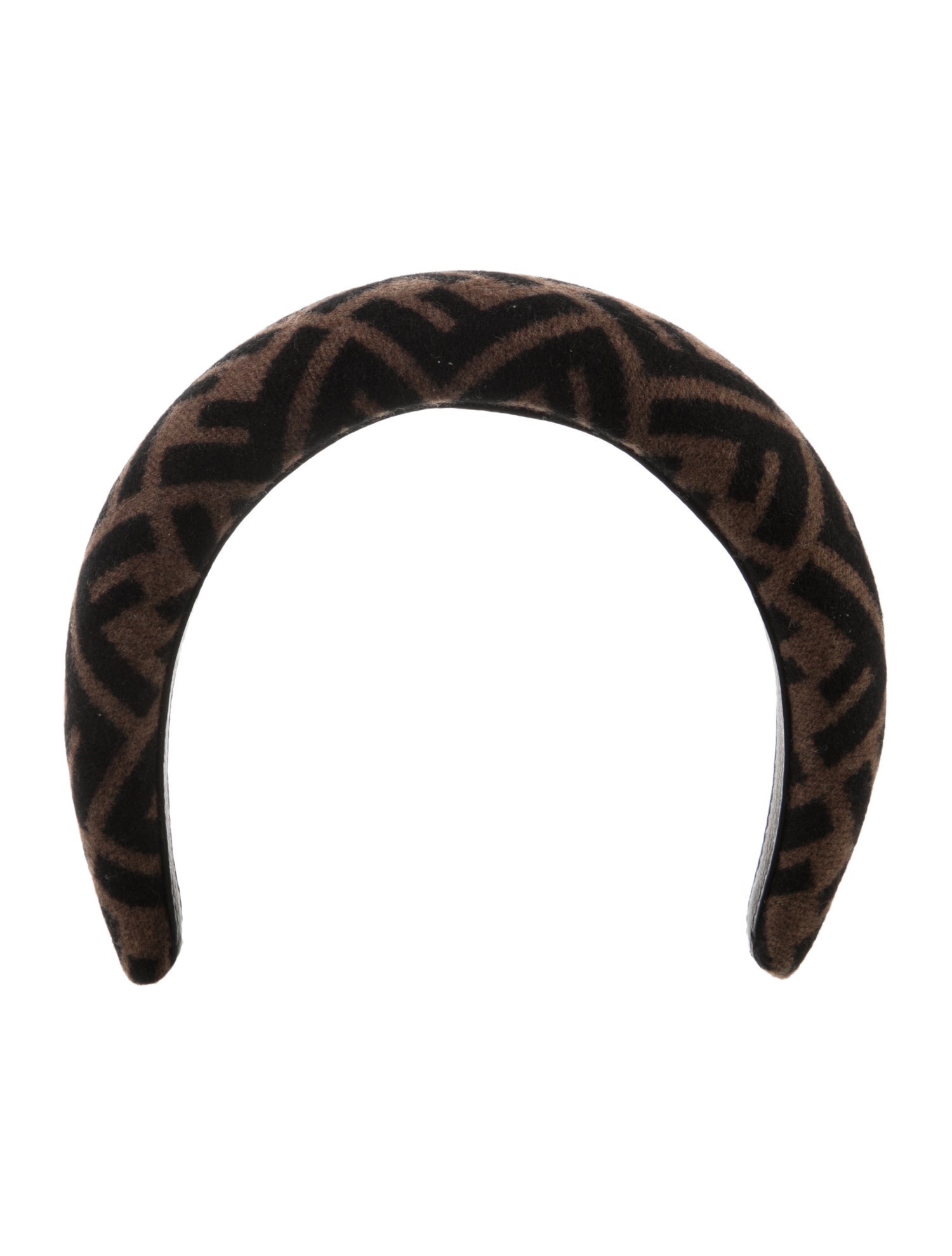 Fendi Padded Wool Zucca Headband w/Tags