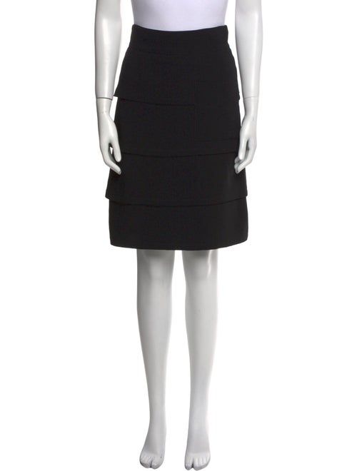 Fendi Virgin Wool Knee-Length Skirt