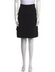Fendi Virgin Wool Knee-Length Skirt