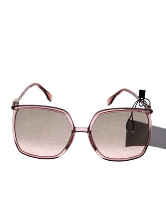 Fendi Oversize Gradient Sunglasses