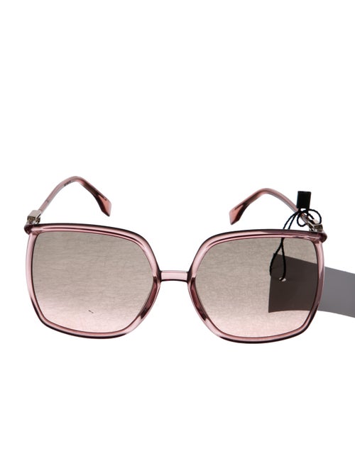 Fendi Oversize Gradient Sunglasses