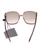 Fendi Oversize Gradient Sunglasses