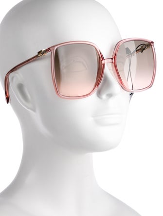Fendi Oversize Gradient Sunglasses