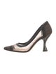 Fendi Zucca FF Logo Mesh Pumps