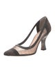 Fendi Zucca FF Logo Mesh Pumps