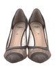 Fendi Zucca FF Logo Mesh Pumps