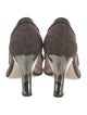 Fendi Zucca FF Logo Mesh Pumps