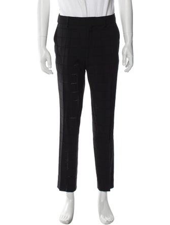 Fendi Zucca FF Logo Dress Pants