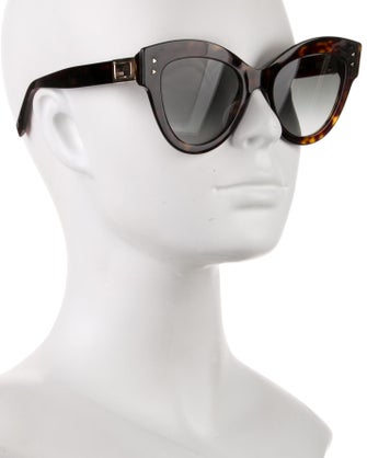 Fendi Cat-Eye Gradient Sunglasses