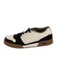 Fendi Leather Colorblock Pattern Sneakers