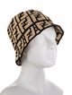 Fendi FF Woven Bucket Hat