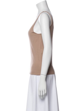 Fendi V-Neck Sleeveless Top