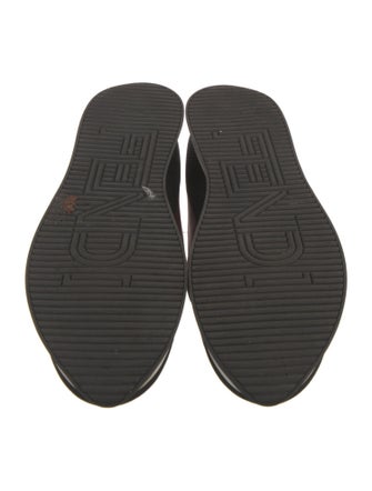 Fendi Zucca FF Logo Mesh Flats