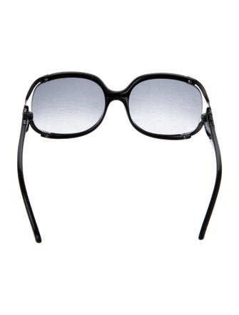 Fendi Zucca FF Logo Oversize Sunglasses