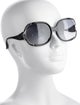 Fendi Zucca FF Logo Oversize Sunglasses