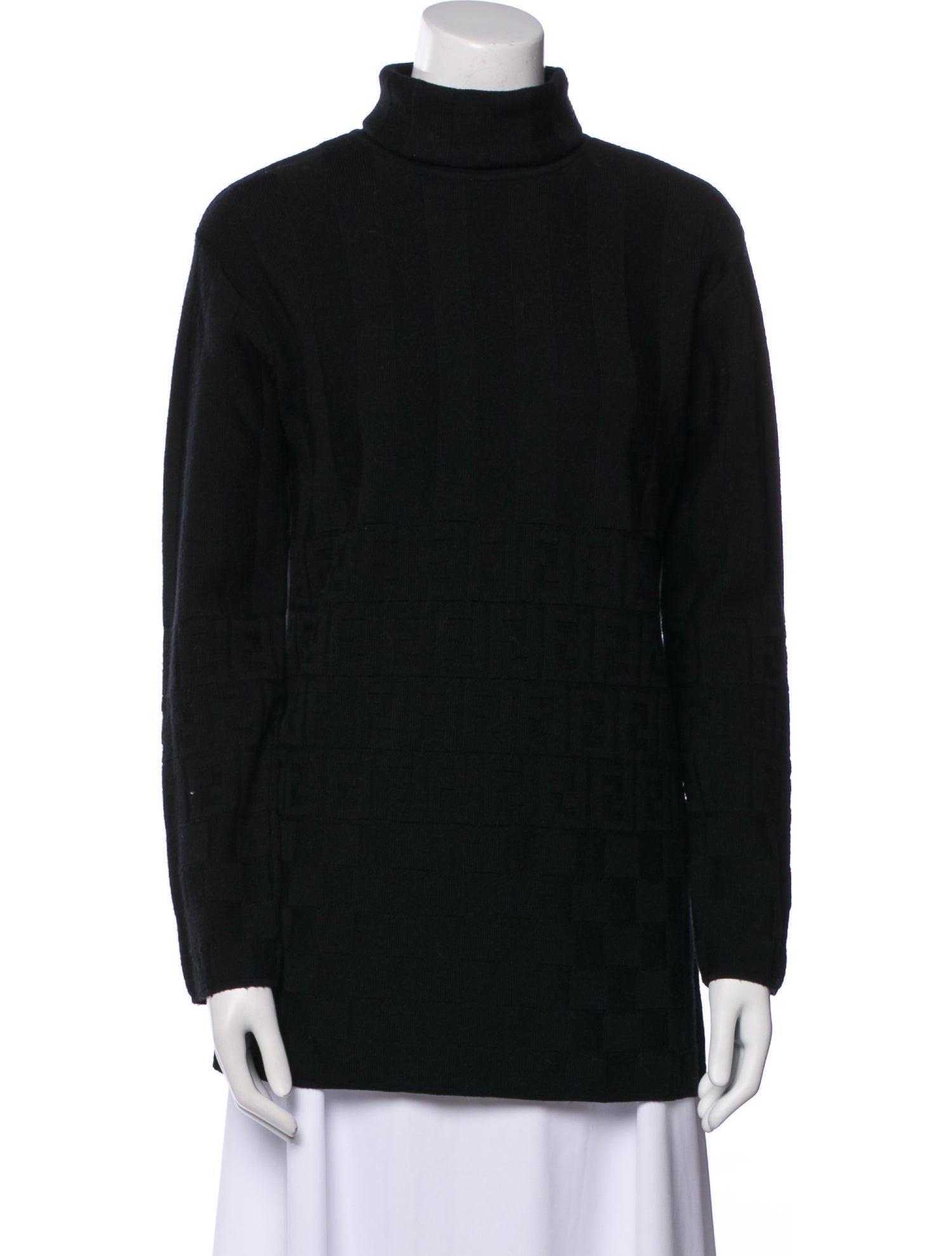 Fendi Wool Turtleneck Sweater