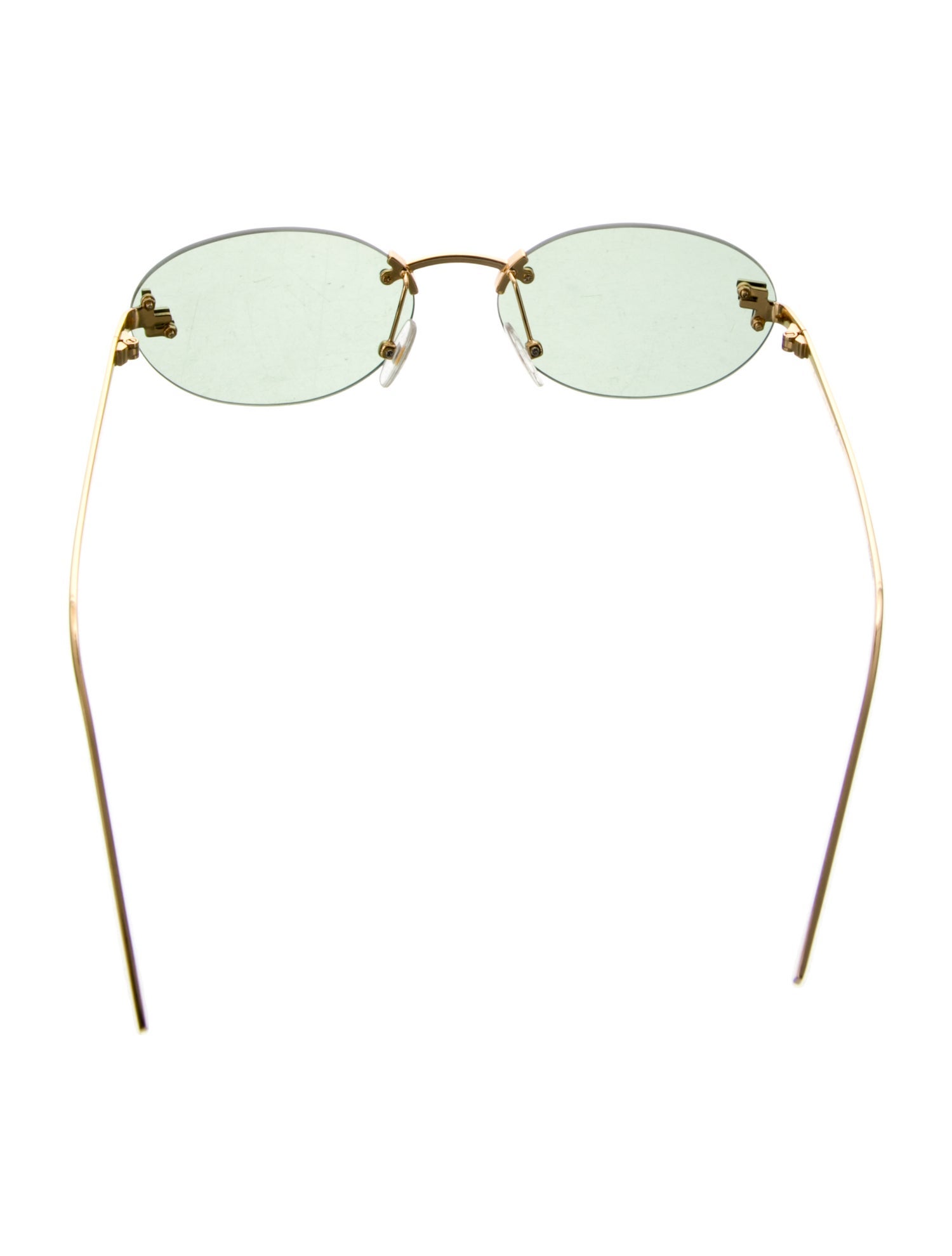 Fendi First Crystal Square Sunglasses