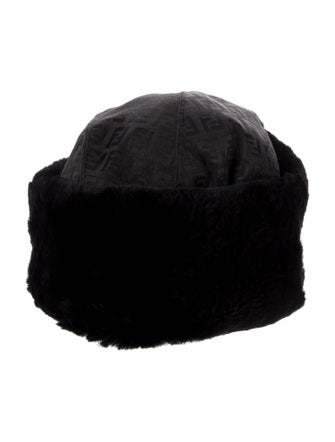 Fendi Women's Fur Trim Hat